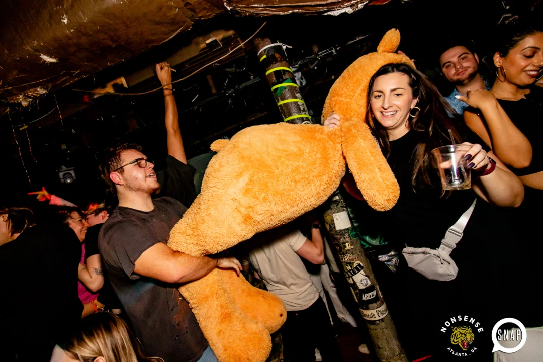 Hot Mess dance pop party - third Friday of every month at The Basement - January 2023 - Kimber is the DJ - Pic: Oh Snap Kid