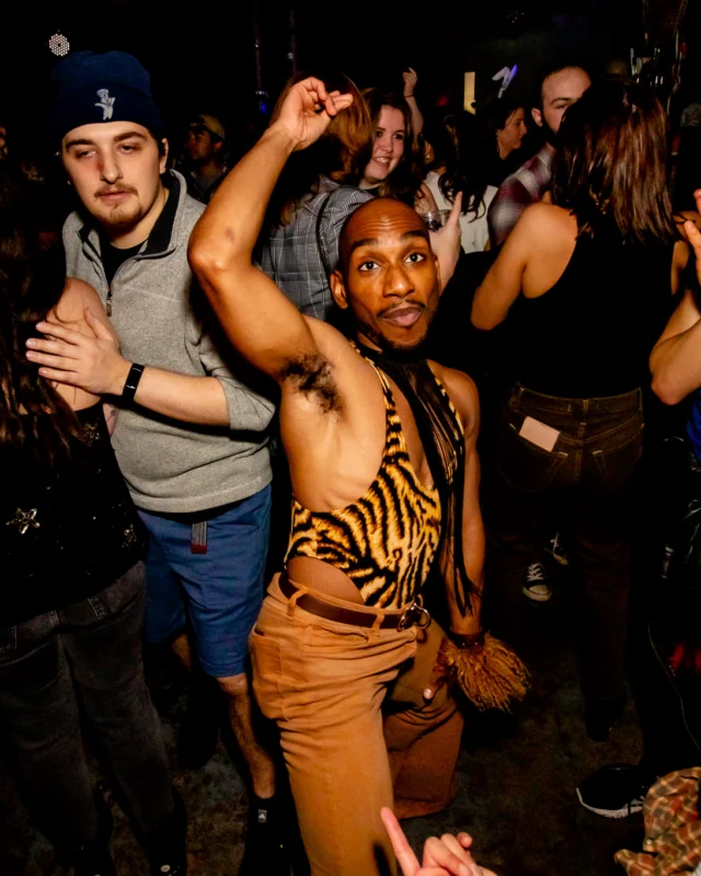 Hot Mess dance pop party - third Friday of every month at The Basement - January 2023 - Kimber is the DJ - Pic: Oh Snap Kid