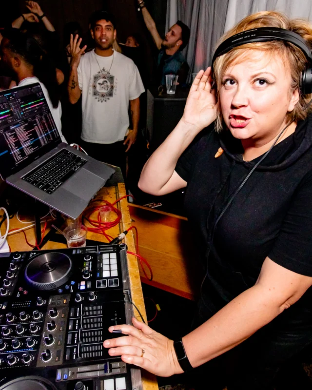 Hot Mess dance pop party - third Friday of every month at The Basement - January 2023 - Kimber is the DJ - Pic: Oh Snap Kid