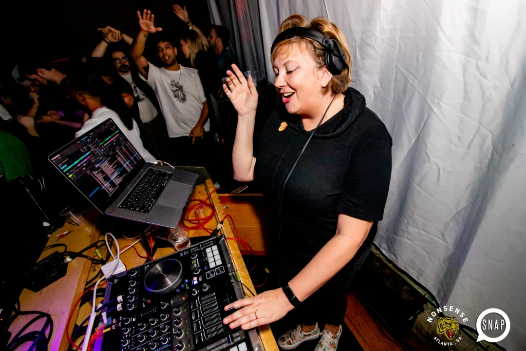 Hot Mess dance pop party - third Friday of every month at The Basement - January 2023 - Kimber is the DJ - Pic: Oh Snap Kid
