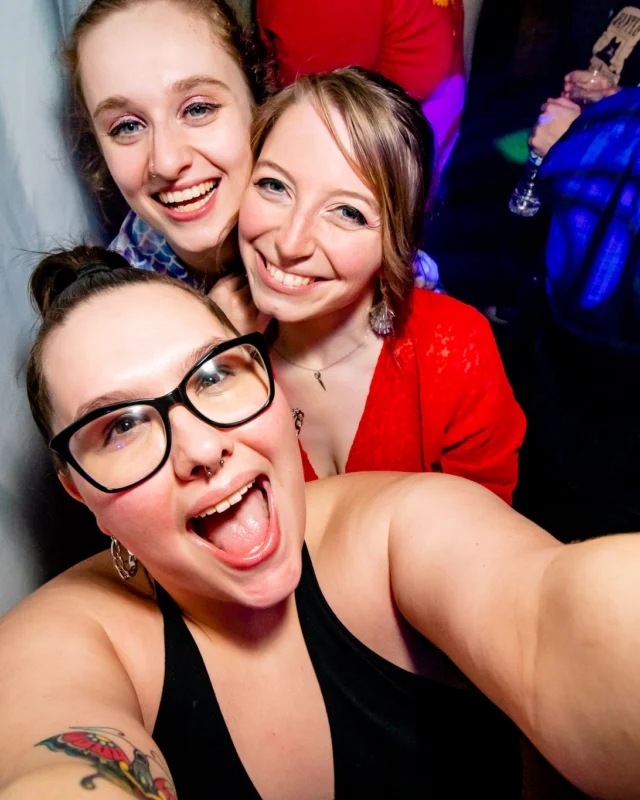 Hot Mess dance pop party - third Friday of every month at The Basement - January 2023 - Kimber is the DJ - Pic: Oh Snap Kid