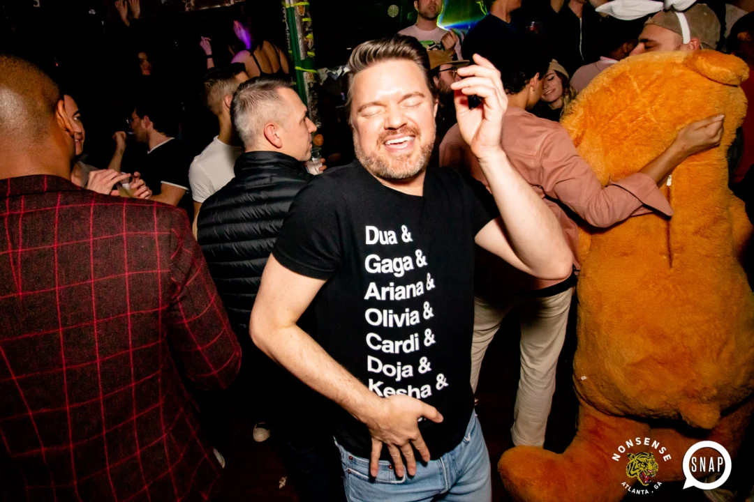 Hot Mess dance pop party - third Friday of every month at The Basement - January 2023 - Kimber is the DJ - Pic: Oh Snap Kid
