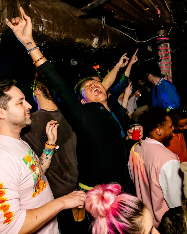 Hot Mess dance pop party - third Friday of every month at The Basement - January 2023 - Kimber is the DJ - Pic: Oh Snap Kid