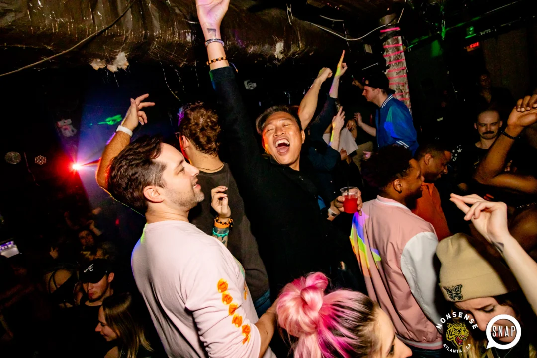 Hot Mess dance pop party - third Friday of every month at The Basement - January 2023 - Kimber is the DJ - Pic: Oh Snap Kid