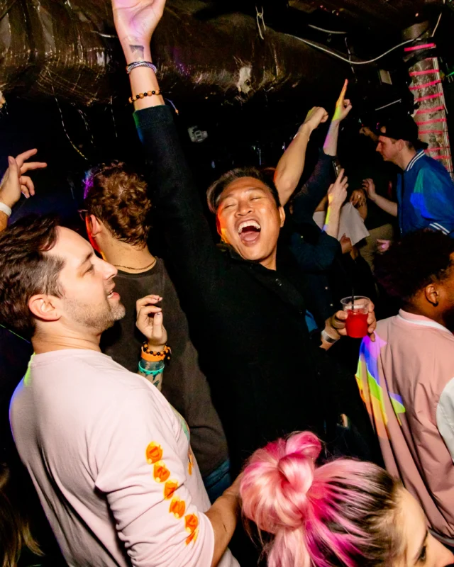 Hot Mess dance pop party - third Friday of every month at The Basement - January 2023 - Kimber is the DJ - Pic: Oh Snap Kid
