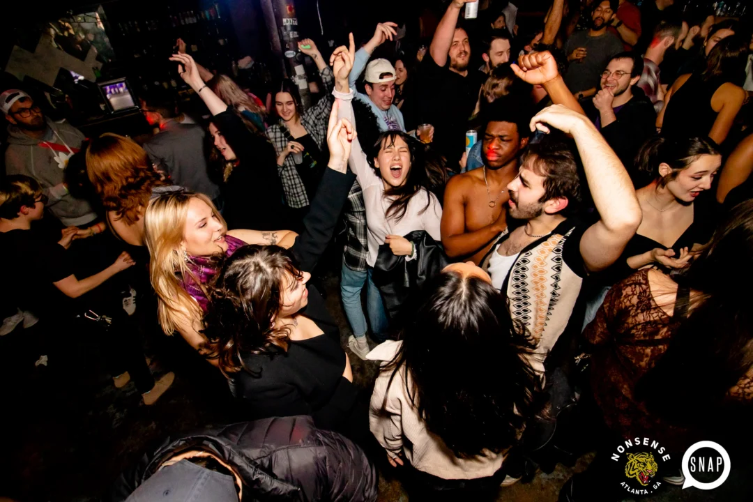 Hot Mess dance pop party - third Friday of every month at The Basement - January 2023 - Kimber is the DJ - Pic: Oh Snap Kid