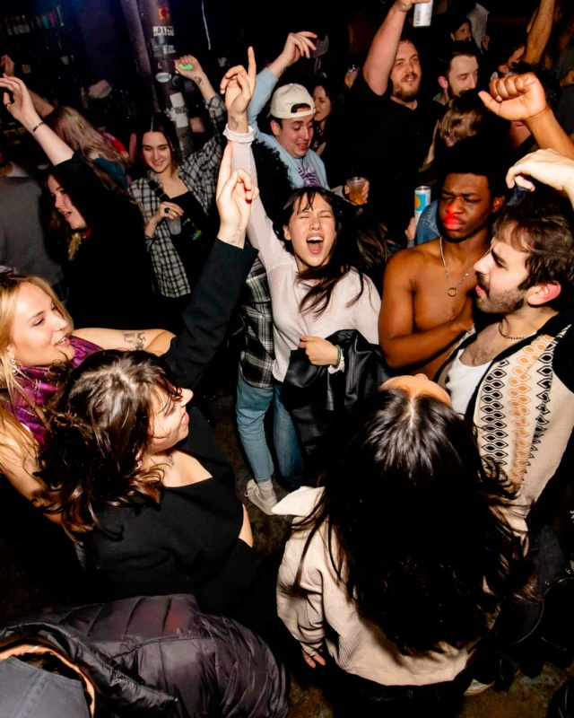 Hot Mess dance pop party - third Friday of every month at The Basement - January 2023 - Kimber is the DJ - Pic: Oh Snap Kid