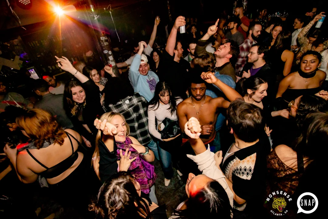 Hot Mess dance pop party - third Friday of every month at The Basement - January 2023 - Kimber is the DJ - Pic: Oh Snap Kid