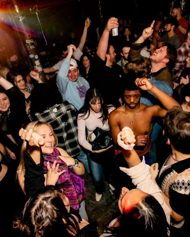 Hot Mess dance pop party - third Friday of every month at The Basement - January 2023 - Kimber is the DJ - Pic: Oh Snap Kid