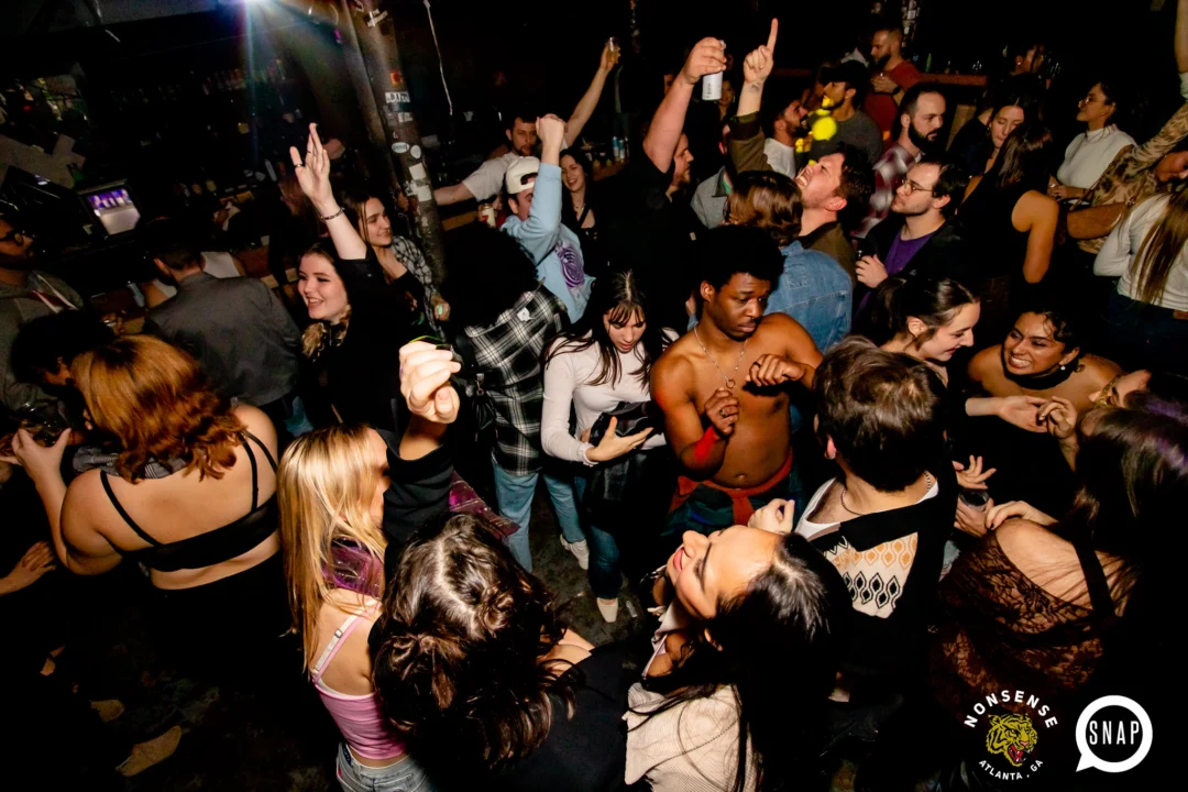 Hot Mess dance pop party - third Friday of every month at The Basement - January 2023 - Kimber is the DJ - Pic: Oh Snap Kid