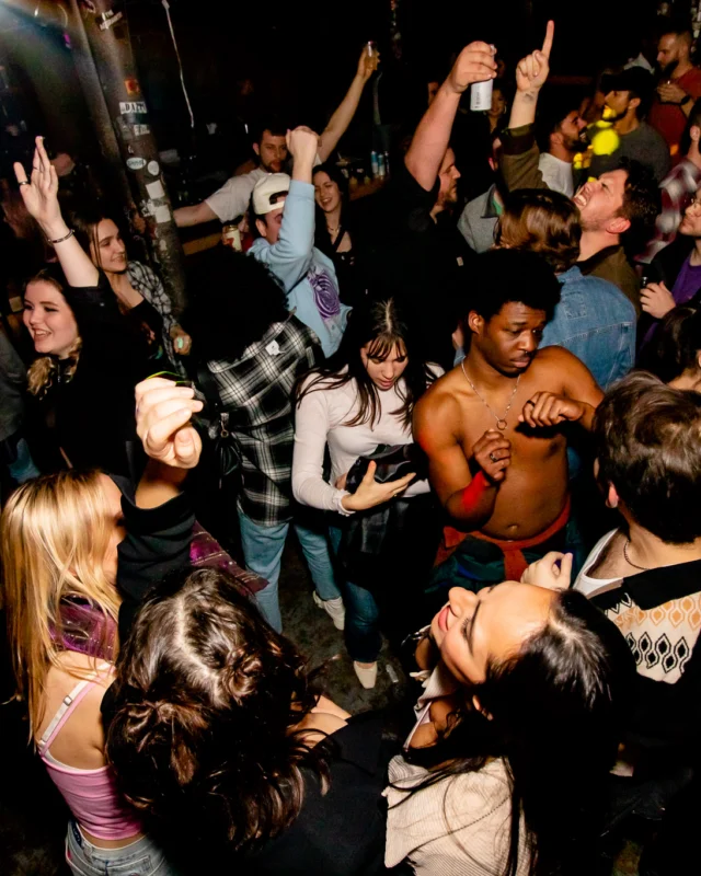 Hot Mess dance pop party - third Friday of every month at The Basement - January 2023 - Kimber is the DJ - Pic: Oh Snap Kid