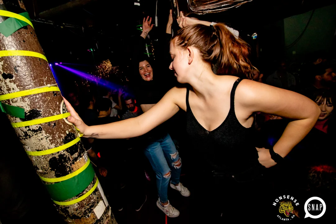 Hot Mess dance pop party - third Friday of every month at The Basement - January 2023 - Kimber is the DJ - Pic: Oh Snap Kid