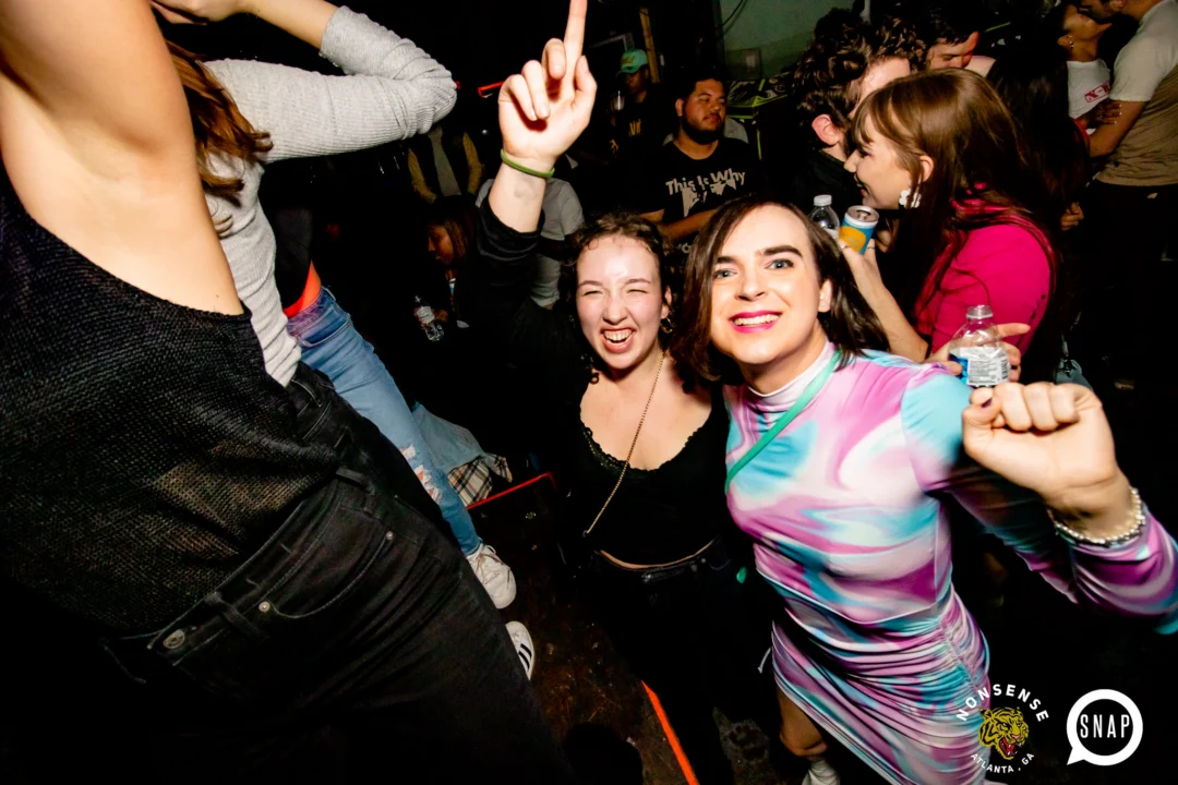 Hot Mess dance pop party - third Friday of every month at The Basement - January 2023 - Kimber is the DJ - Pic: Oh Snap Kid