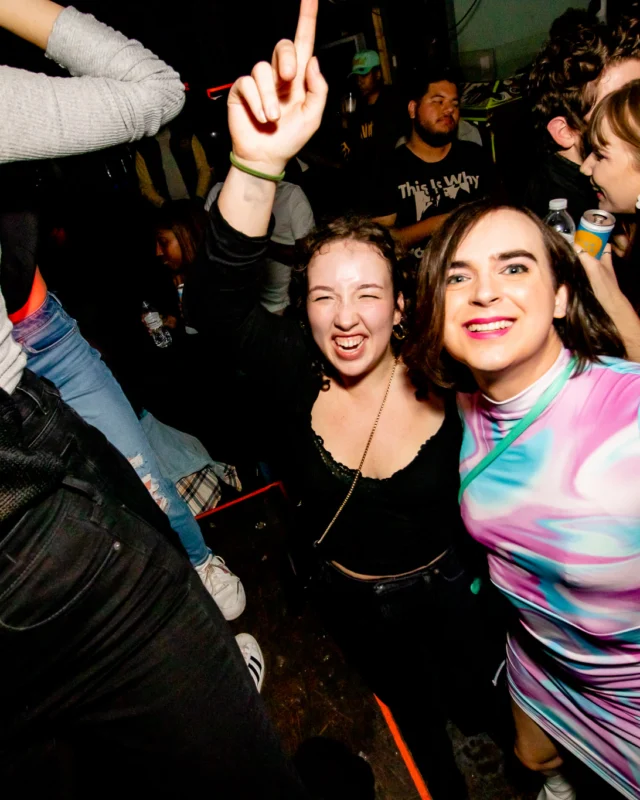 Hot Mess dance pop party - third Friday of every month at The Basement - January 2023 - Kimber is the DJ - Pic: Oh Snap Kid