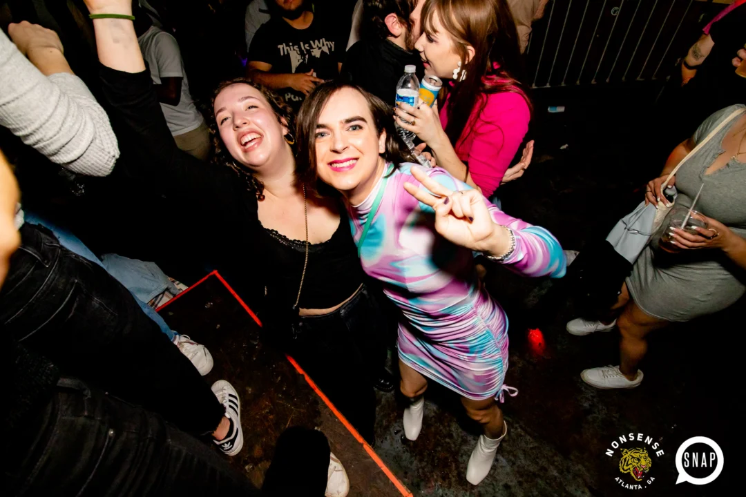 Hot Mess dance pop party - third Friday of every month at The Basement - January 2023 - Kimber is the DJ - Pic: Oh Snap Kid