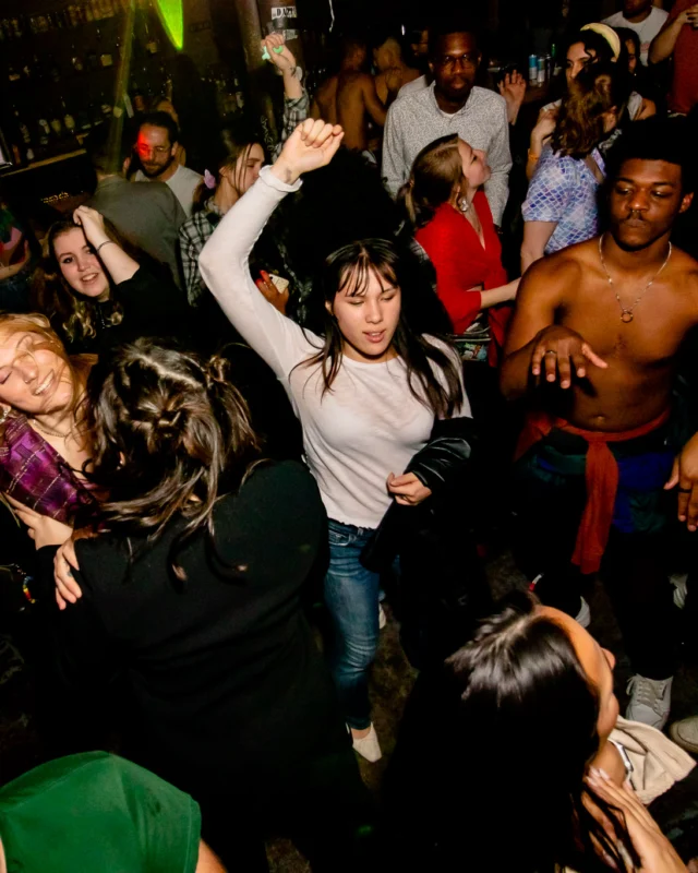 Hot Mess dance pop party - third Friday of every month at The Basement - January 2023 - Kimber is the DJ - Pic: Oh Snap Kid