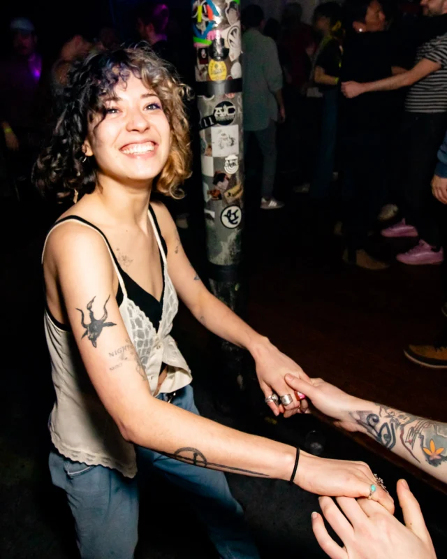 Hot Mess dance pop party - third Friday of every month at The Basement - January 2023 - Kimber is the DJ - Pic: Oh Snap Kid