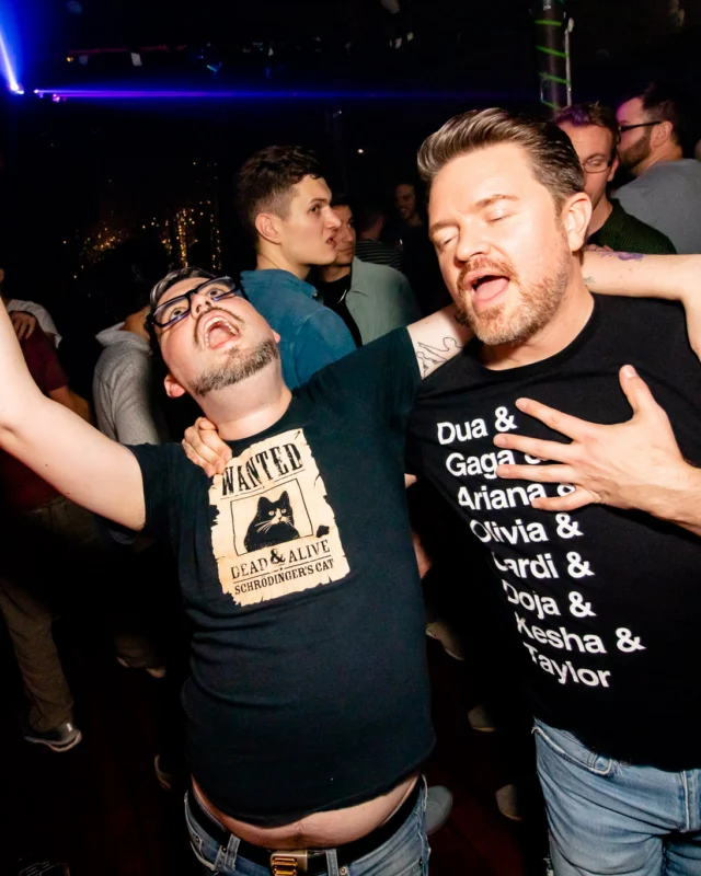 Hot Mess dance pop party - third Friday of every month at The Basement - January 2023 - Kimber is the DJ - Pic: Oh Snap Kid