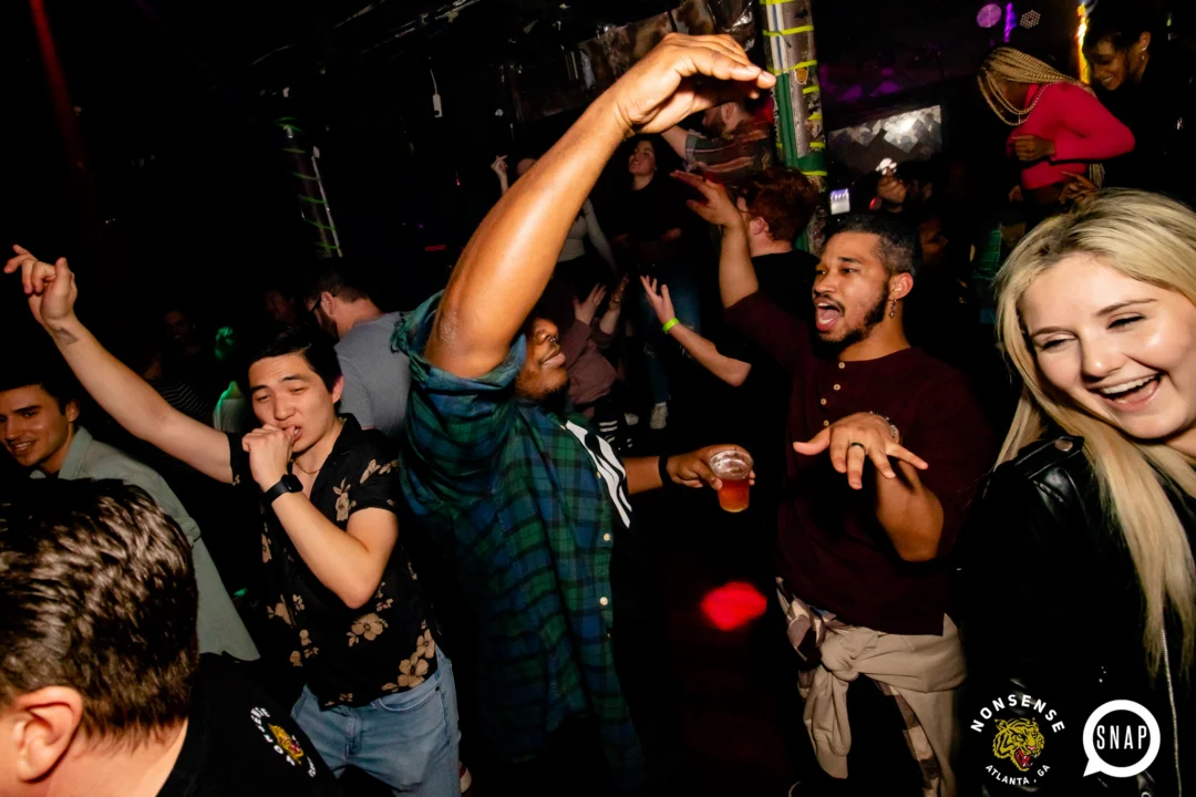 Hot Mess dance pop party - third Friday of every month at The Basement - January 2023 - Kimber is the DJ - Pic: Oh Snap Kid