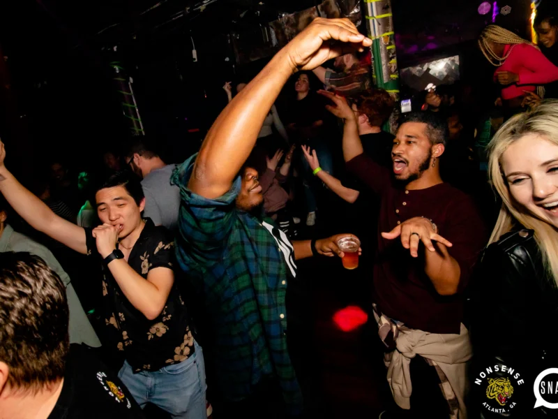 Hot Mess dance pop party - third Friday of every month at The Basement - January 2023 - Kimber is the DJ - Pic: Oh Snap Kid