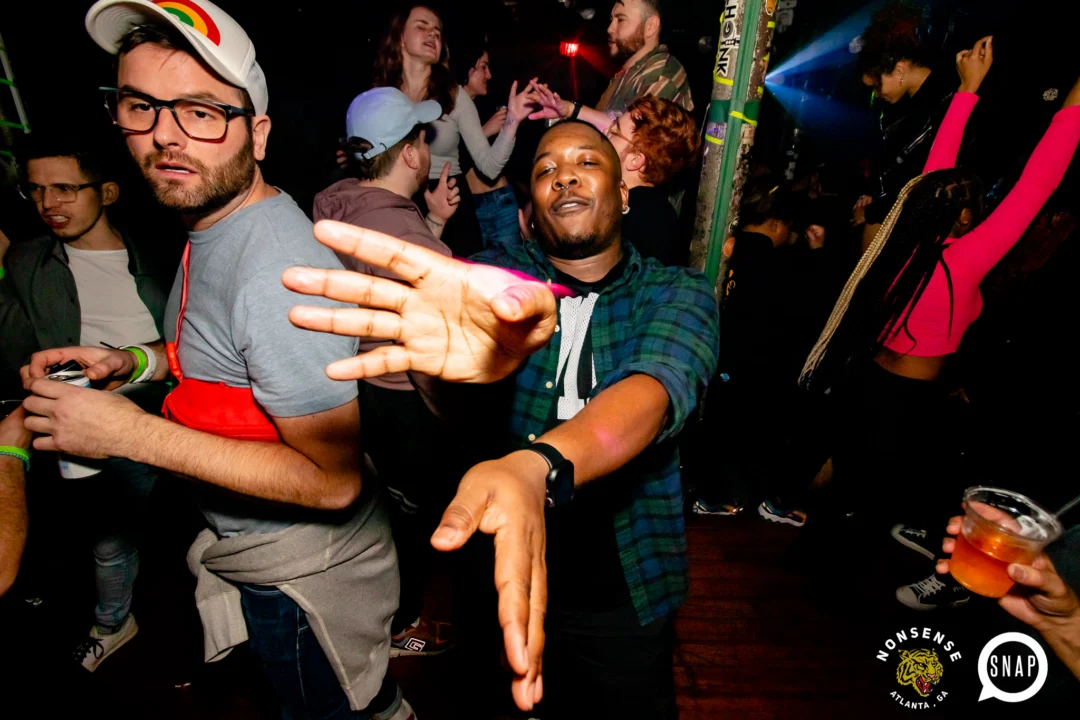 Hot Mess dance pop party - third Friday of every month at The Basement - January 2023 - Kimber is the DJ - Pic: Oh Snap Kid