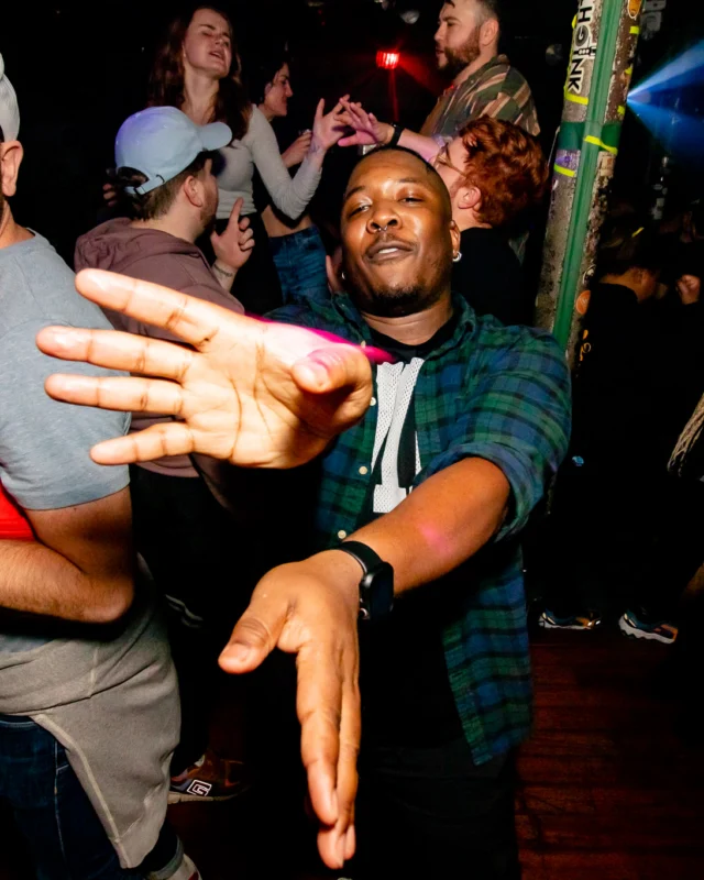 Hot Mess dance pop party - third Friday of every month at The Basement - January 2023 - Kimber is the DJ - Pic: Oh Snap Kid