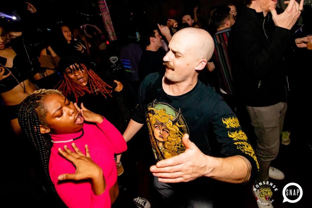 Hot Mess dance pop party - third Friday of every month at The Basement - January 2023 - Kimber is the DJ - Pic: Oh Snap Kid