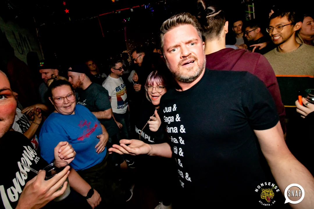 Hot Mess dance pop party - February 2023 - third Friday of every month at The Basement - Kimber is the DJ - Pics by Oh Snap Kid