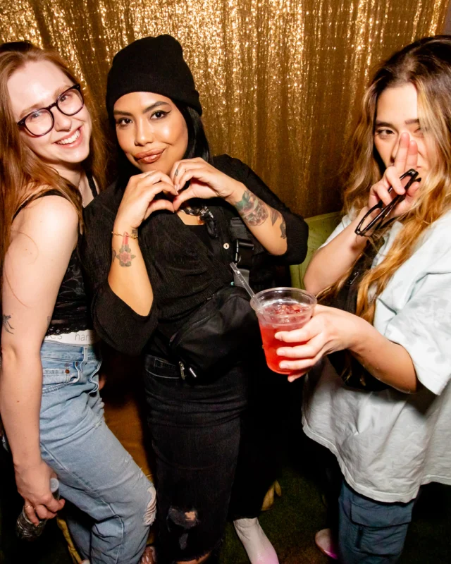 Hot Mess dance pop party - February 2023 - third Friday of every month at The Basement - Kimber is the DJ - Pics by Oh Snap Kid