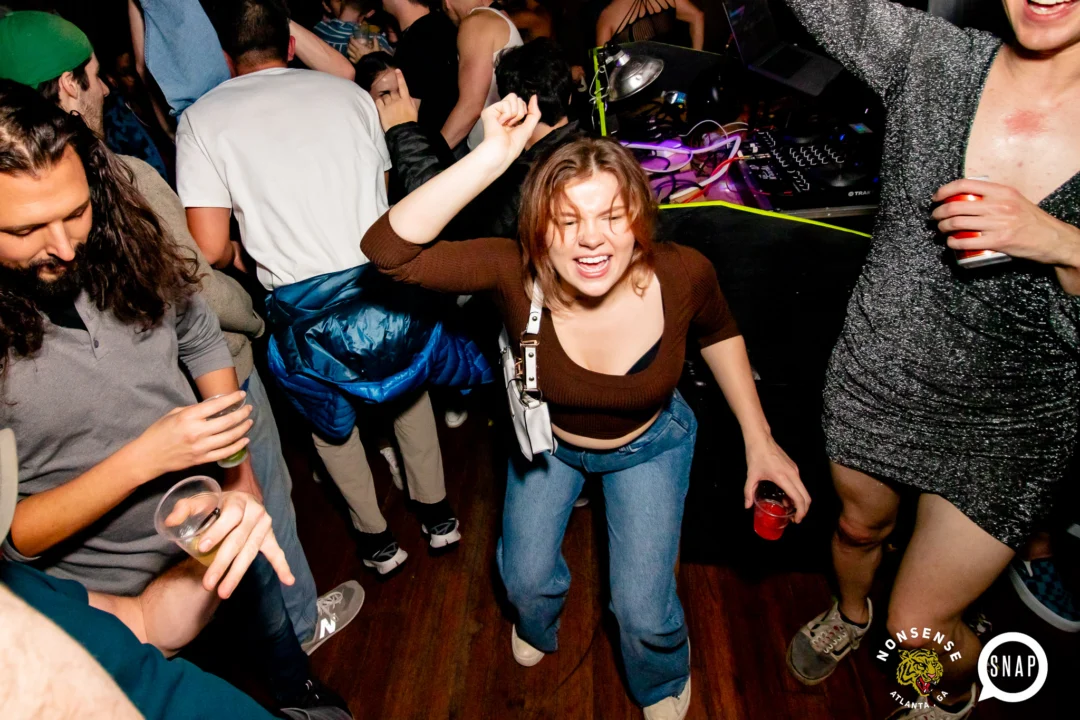 Hot Mess dance pop party - February 2023 - third Friday of every month at The Basement - Kimber is the DJ - Pics by Oh Snap Kid