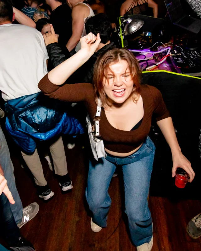 Hot Mess dance pop party - February 2023 - third Friday of every month at The Basement - Kimber is the DJ - Pics by Oh Snap Kid