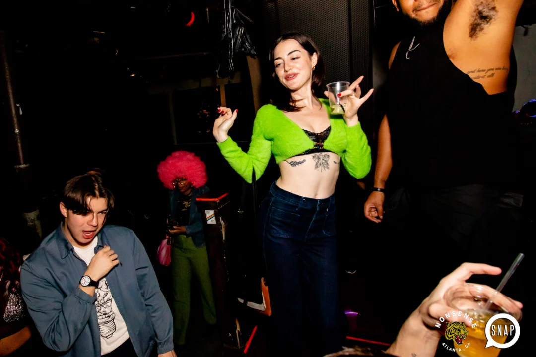 Hot Mess dance pop party - February 2023 - third Friday of every month at The Basement - Kimber is the DJ - Pics by Oh Snap Kid