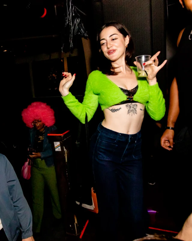Hot Mess dance pop party - February 2023 - third Friday of every month at The Basement - Kimber is the DJ - Pics by Oh Snap Kid