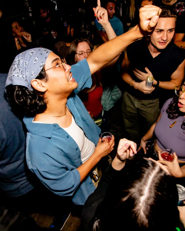 Hot Mess dance pop party - February 2023 - third Friday of every month at The Basement - Kimber is the DJ - Pics by Oh Snap Kid