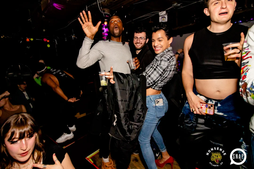 Hot Mess dance pop party - February 2023 - third Friday of every month at The Basement - Kimber is the DJ - Pics by Oh Snap Kid