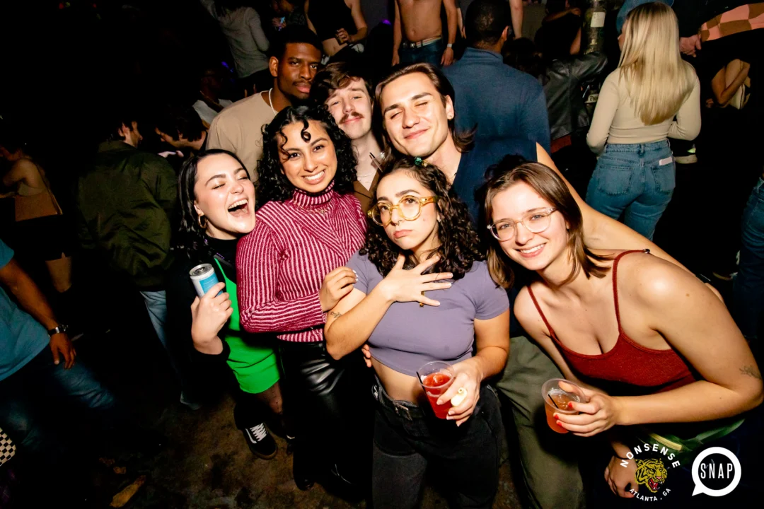 Hot Mess dance pop party - February 2023 - third Friday of every month at The Basement - Kimber is the DJ - Pics by Oh Snap Kid