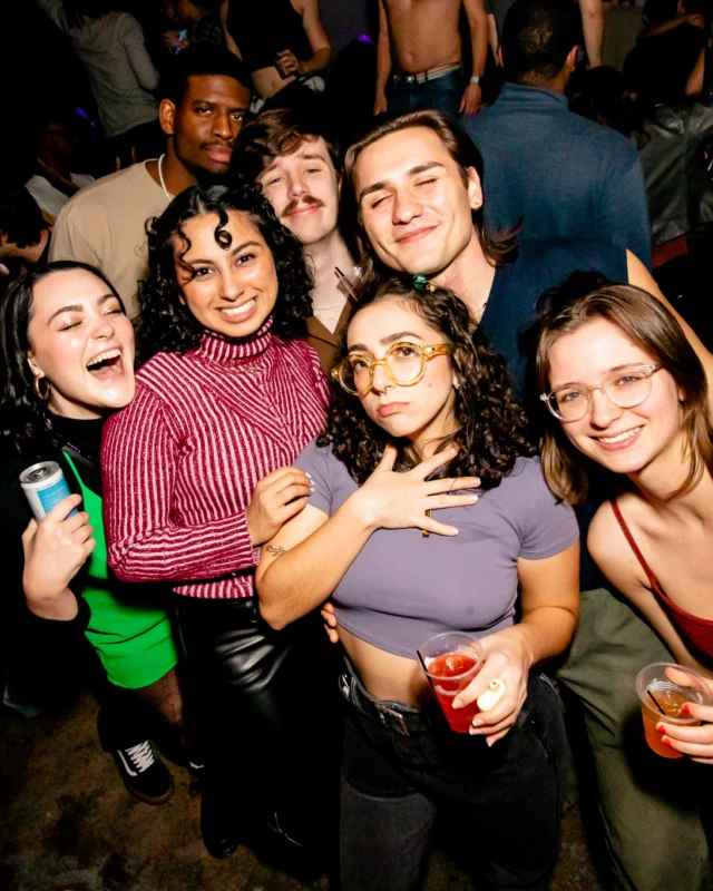 Hot Mess dance pop party - February 2023 - third Friday of every month at The Basement - Kimber is the DJ - Pics by Oh Snap Kid