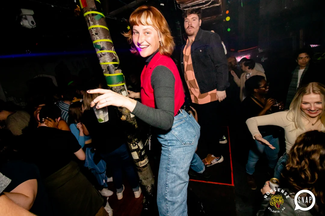 Hot Mess dance pop party - February 2023 - third Friday of every month at The Basement - Kimber is the DJ - Pics by Oh Snap Kid