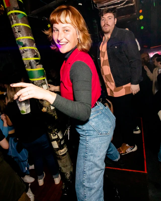 Hot Mess dance pop party - February 2023 - third Friday of every month at The Basement - Kimber is the DJ - Pics by Oh Snap Kid