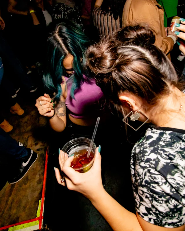 Hot Mess dance pop party - February 2023 - third Friday of every month at The Basement - Kimber is the DJ - Pics by Oh Snap Kid