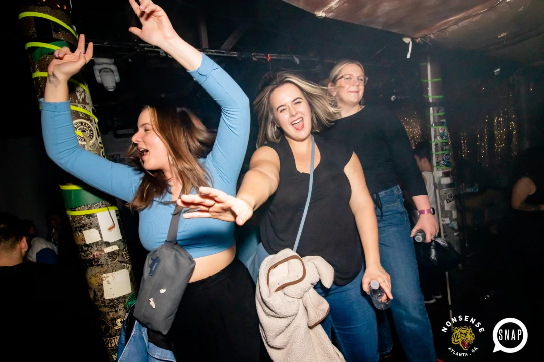 Hot Mess dance pop party - February 2023 - third Friday of every month at The Basement - Kimber is the DJ - Pics by Oh Snap Kid