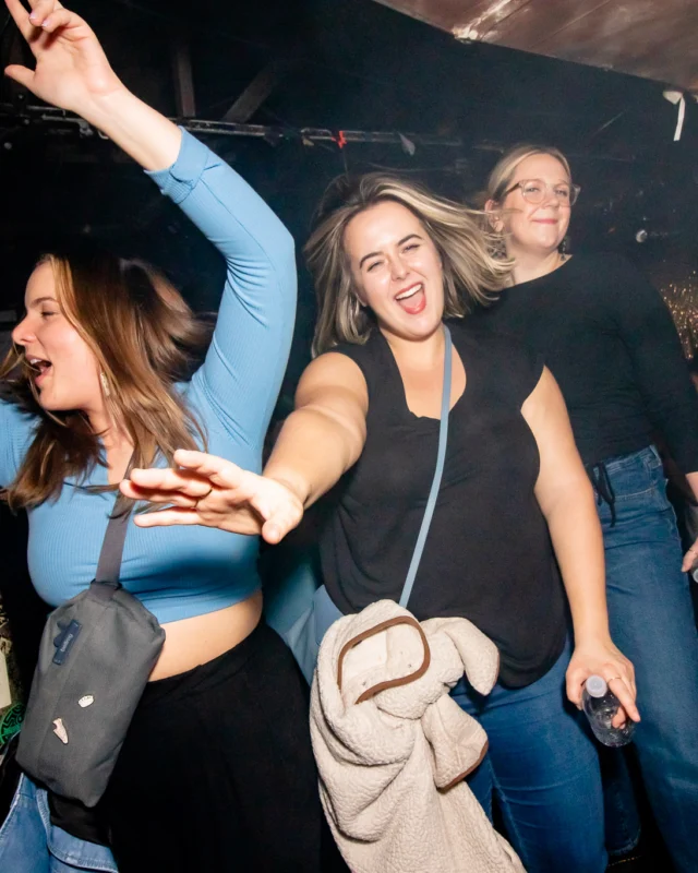 Hot Mess dance pop party - February 2023 - third Friday of every month at The Basement - Kimber is the DJ - Pics by Oh Snap Kid