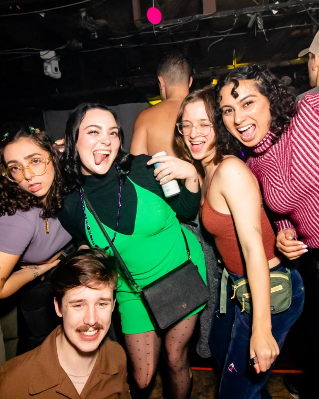 Hot Mess dance pop party - February 2023 - third Friday of every month at The Basement - Kimber is the DJ - Pics by Oh Snap Kid