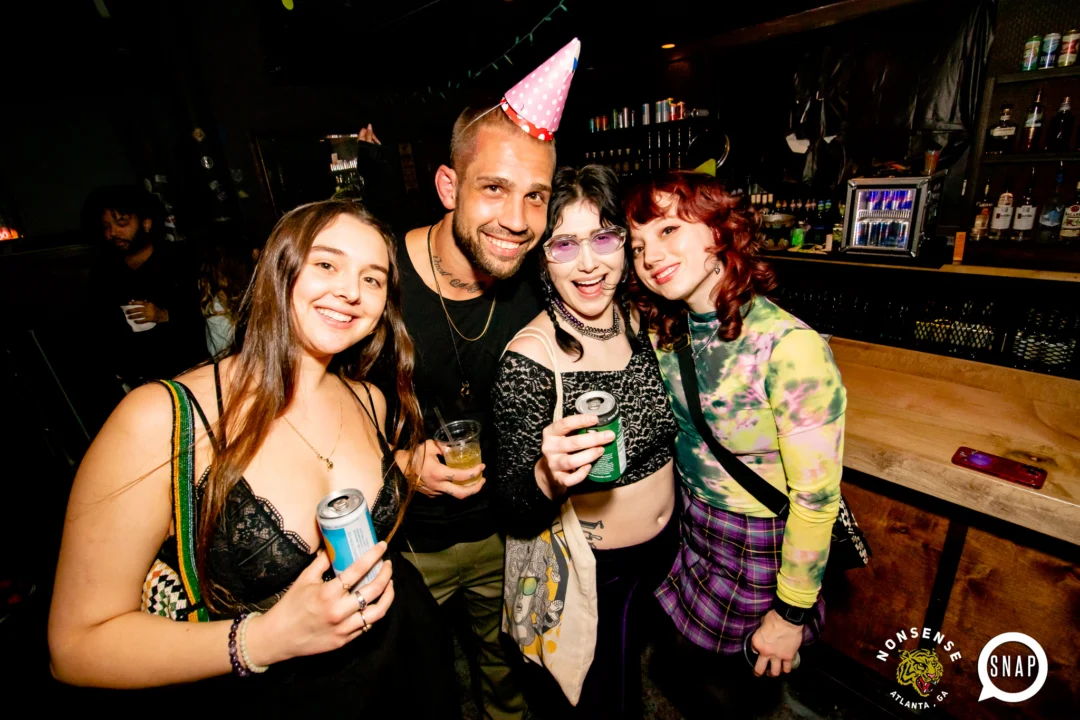 Hot Mess dance pop party - February 2023 - third Friday of every month at The Basement - Kimber is the DJ - Pics by Oh Snap Kid