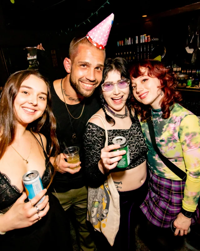 Hot Mess dance pop party - February 2023 - third Friday of every month at The Basement - Kimber is the DJ - Pics by Oh Snap Kid