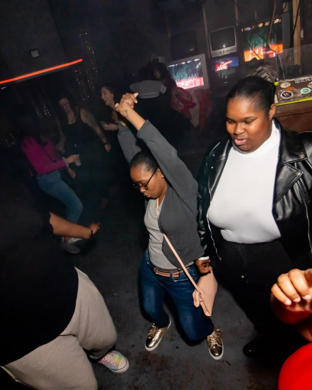Hot Mess dance pop party - February 2023 - third Friday of every month at The Basement - Kimber is the DJ - Pics by Oh Snap Kid