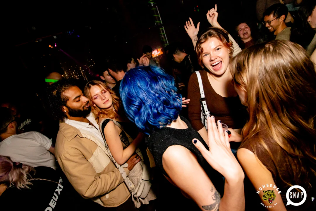Hot Mess dance pop party - February 2023 - third Friday of every month at The Basement - Kimber is the DJ - Pics by Oh Snap Kid