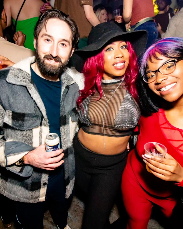 Hot Mess dance pop party - February 2023 - third Friday of every month at The Basement - Kimber is the DJ - Pics by Oh Snap Kid
