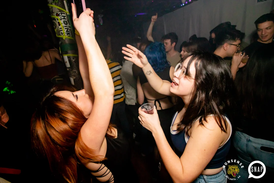 Hot Mess dance pop party - February 2023 - third Friday of every month at The Basement - Kimber is the DJ - Pics by Oh Snap Kid