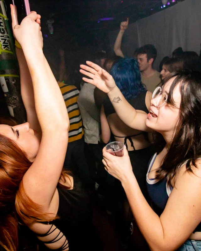 Hot Mess dance pop party - February 2023 - third Friday of every month at The Basement - Kimber is the DJ - Pics by Oh Snap Kid
